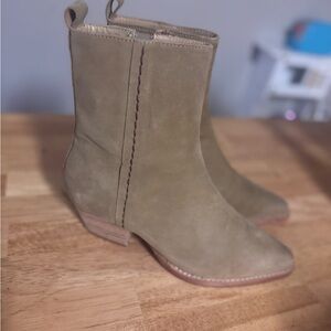 Free People Wayward Western Embroidered Leather Boots Women’s Sz 36 (US 6)